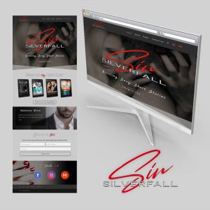 Web design - Author Sin Silverfall